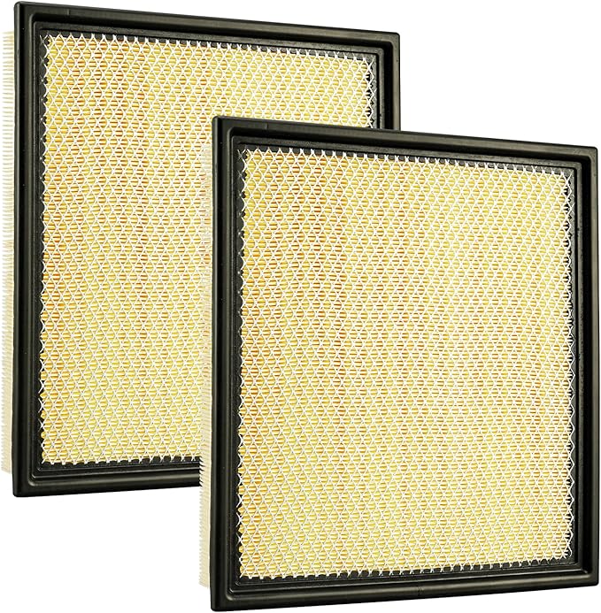 KAX Engine Air Filter, CA12665 Replacement for Ford F-250/ F-350 Super Duty 2020-2024, F-550/ F-450 Super Duty 2020-2023, 2 PACK