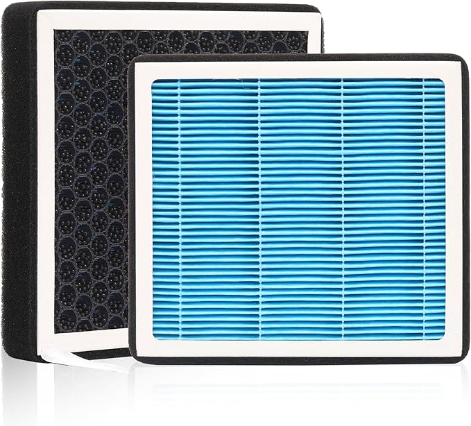 CF12820 Cabin HEPA Air Filter With Activated Carbon For 2021-2025 Hyundai GV60 Elantra Ioniq 5 Ioniq 6 Kona Santa Cruz Sonata Tucso Kia EV6 K4 K5 Niro Sorento Replace# 97133-AO000