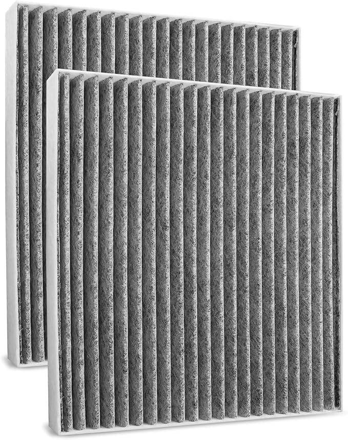 2Pack Cabin Air Filter Fit for Hyundai Sonata Elantra Tucson Santa Fe Santa Cruz Ioniq 5 Genesis KIA Sportage K5 Sorento EV6 2020-2023 Replace 97133-L1000 97133-N9100 XC11893 CAF15054P PC99594P