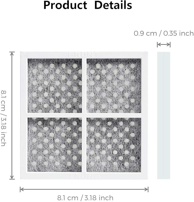 5 Pack LT120F Refrigerator Air Filter for LG LFX31945ST Kenmore Elite Replace LFX31925ST LFX31925SW LFX31925SB LFX25991ST LFX31945ST LFX329345ST LFX33975ST LFX29927ST ADQ73214404
