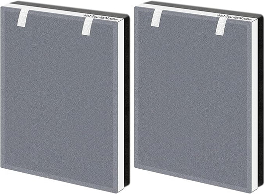 Vital 100 Replacement Filter for LEVOIT Vital 100 Air Purifier, Funmit 3-in-1 High-Efficiency Activated Carbon Filter, Compared to Part # Vital 100-RF, 2 Pack