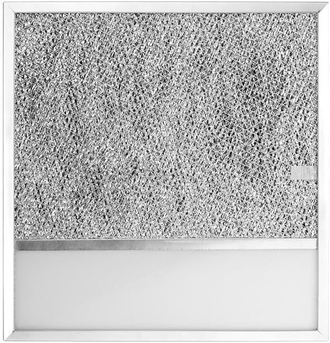 Range Hood Aluminum Filter with Light Lens Replacement for Whirlpool Broan Nutone 43000 Series Range Hood、R610045,R610050,BUEZ3,SL6200R 11-1/2 x 11-3/4 x 3/8 Kitchen Exhaust Grease Filter