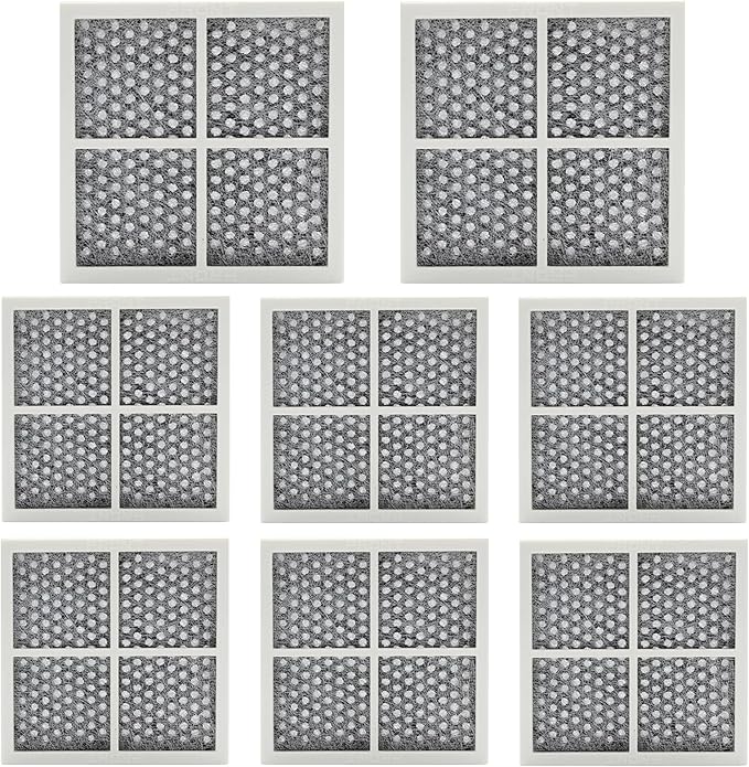 LT120F Refrigerator Air Filter Replacement for LG LT120F, and Kenmore Elite 469918, 9918, 795, Carbon Fridge Filters for LG ADQ73214402, ADQ73214403, ADQ73214404, ADQ73334008, LMXS30776S-8 Pack