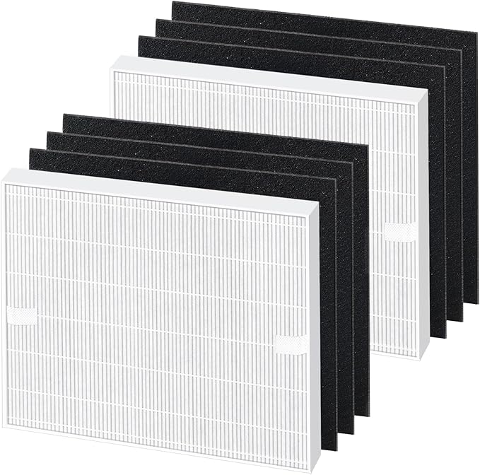 2Pack AP-1512HH Replacement Filter for Coway Airmega 200M Air Purifiers Filter AP-1512HH-FP AP-1518R AP-1519P by Blutoget-2 True High Efficiency Filters 6 Activated Carbon Pre-Filter-Replace#3304899
