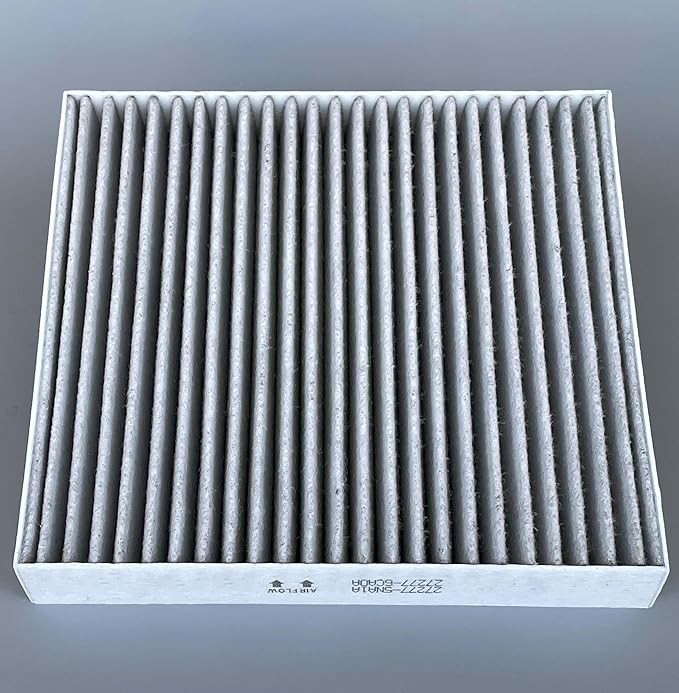 Engine Cabin Air Filter Set for (2018-2024) Kicks 1.6L Gas Only, (2020-2025) Versa 1.6L Gas, (2025-2026) Kicks Play, Replace 165465RB1A, 272775NA1A