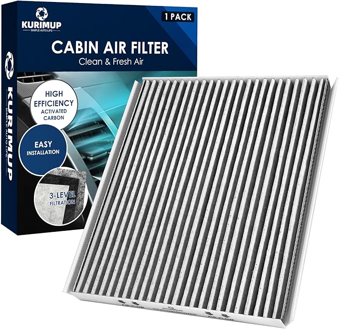 Premium Cabin Air Filter with Activated Carbon,Replacement for CF10728,Fit for Hyundai Accent(2008-2011)/Elantra(2007-2016), Kia Forte(2014-2018)/Forte Koup(2014-2017)/Forte5(2014-2018).