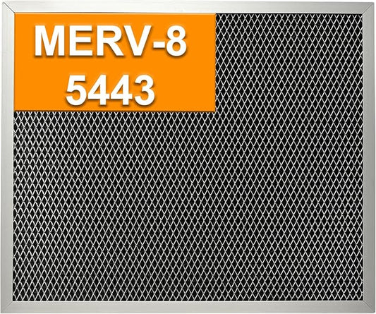 5443 MERV 8 Washable Dehumidifier Filter Compatible with Aprilaire Whole-House Dehumidifiers Models 1830, 1850, 1852, Replacement for Ventilation Models 8191, 8192 (Pack of 1)