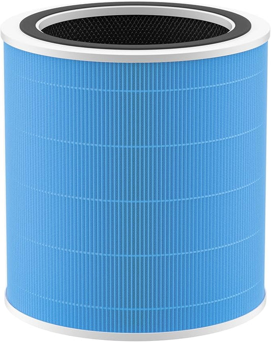 Core 400S Smoke Remover Replacement Filter for LEVOIT Core 400S and Core 400S-P Smart WiFi Air Purifier, 3-in-1 High-Efficiency Activated Carbon Filter, Core 400S-RF-SR (LRF-C401-P-BUS), Blue, 1 Pack