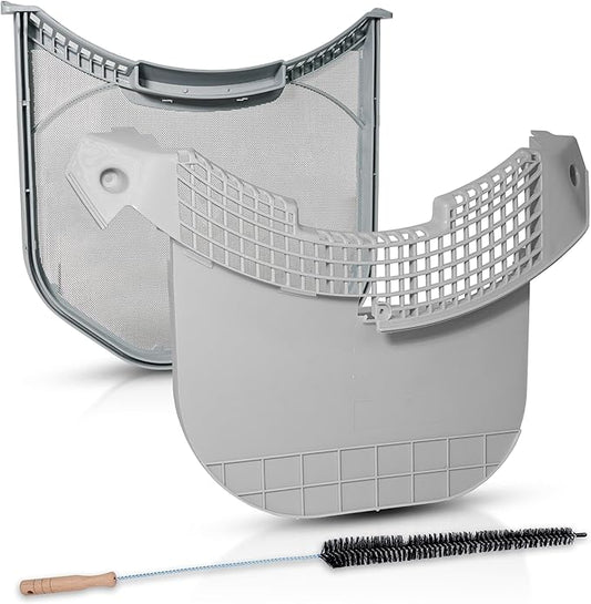 Dryer Lint Filter Screen And Lint Trap Cover Housing Replaces For LG DLGX3701W DLGX4271W DLGX4071W DLGX3371V DLGX3361V DLGX3361W DLGX3371W DLGX3361R DLGX3371R DLGX3701V DLGX2802W DLGX3571W DLGX4371W