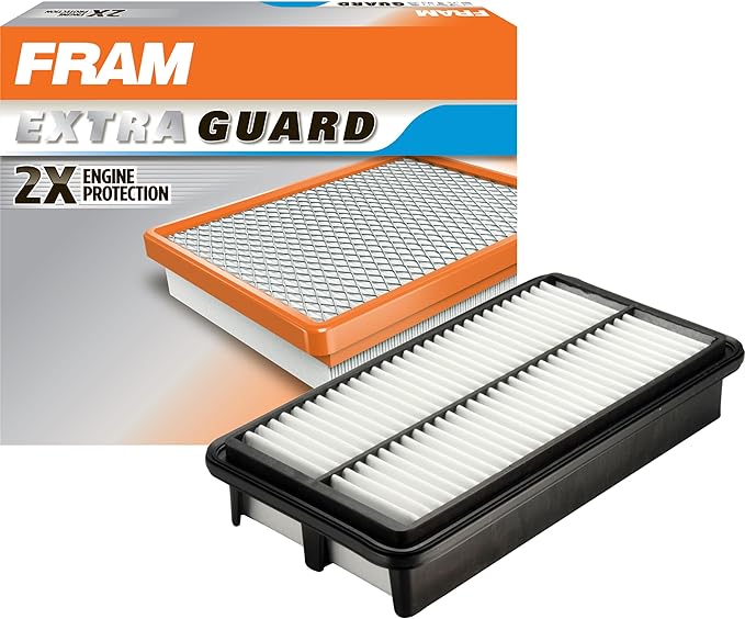 FRAM Extra Guard CA10271 Replacement Engine Air Filter for Select Hyundai Entourage and Kia Sedona Models, Provides Up to 12 Months or 12,000 Miles Filter Protection