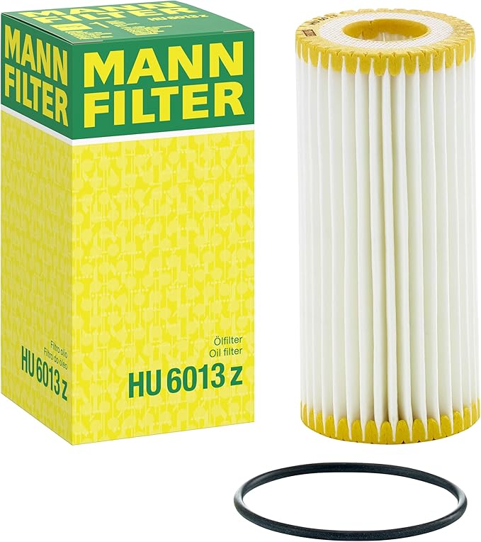 Mann Filter Original MANN-FILTER Oil Filter HU 6013 Z – Oil Filter Set with Gasket/Gasket Set – For Passenger Cars