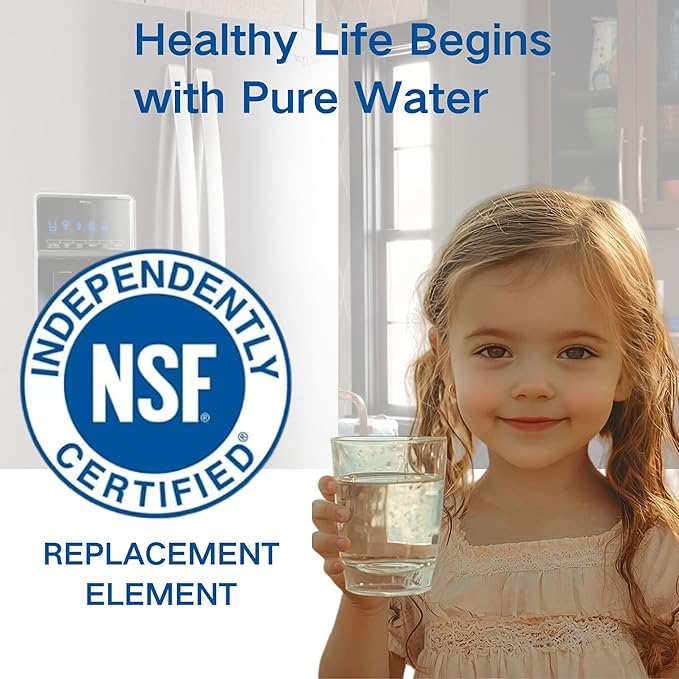 Replacement for Frigidaire ULTRAWF, Pure Source Ultra, Kenmore 9999, 469999, 46-9999, A0094E28261 Refrigerator Water Filter - 2 PC (Height 11 inches)