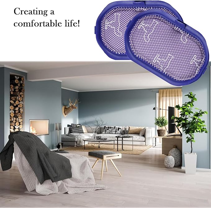 2 Pack Filter for Dyson DC30/DC31/DC34/DC35/DC44/DC45 Digital Slim,DC56 Washable Pre-Filter Replacement Compatible with Dyson Vacuum Cleaners,Replaces Pre-Filter Part #917066-02