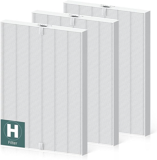 3 Pack 116130 Replacement Filter H for Winix PlasmaWave Air Purifier 5500 5500-2 C535 5300 5300-2 6300 6300-2 P300 AM90 9000 5000 5000B C909 9800