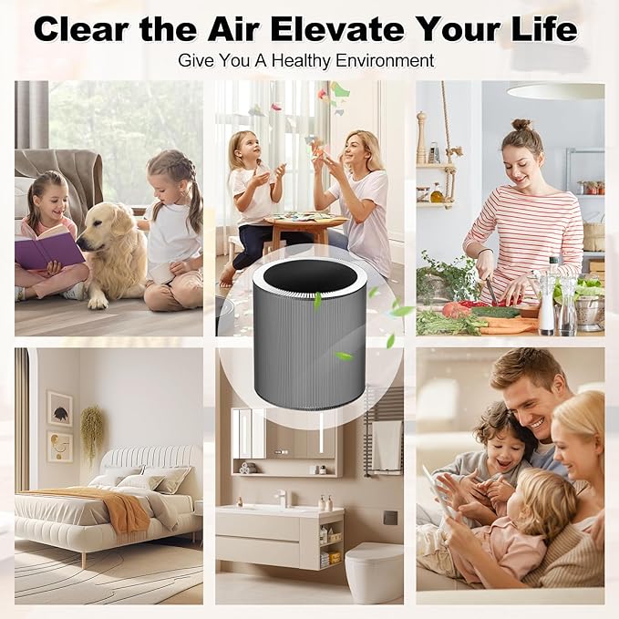C610 Replacement Filter Z, Compatible with Winix C610 Air Purifier, Compares to Part # 1712-0121-00, 3-in-1 H13 True HEPA Filter and Activated Carbon Filter, 2 Pack