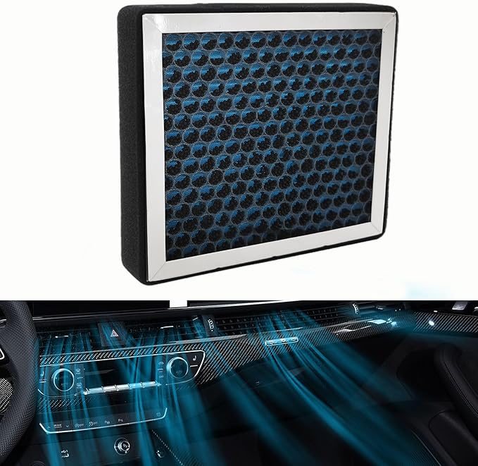 Cabin Air Filter, Air Conditioner Cabin Filter, Activated Carbon Car Fresh Breeze Replacement Compatible with 4Runner RAV4 Tundra Camry Lexus, Replaces OEM# CF10285, 87139-02020