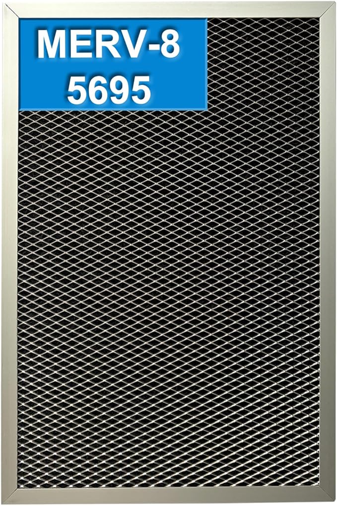 5695 Washable MERV 8 Dehumidifier Filter Replacement for AprilAire Whole-House Dehumidifiers Models 1820 & E070 Series (Pack of 1)