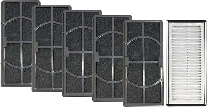 Nispira A/D/H HAP9423 HAP9243, HAP9415 Replacement Filters For Filtrete FAP-TT-ADH, Holmes Honeywell HPA060(BWM) Air Purifier. 6 Packs