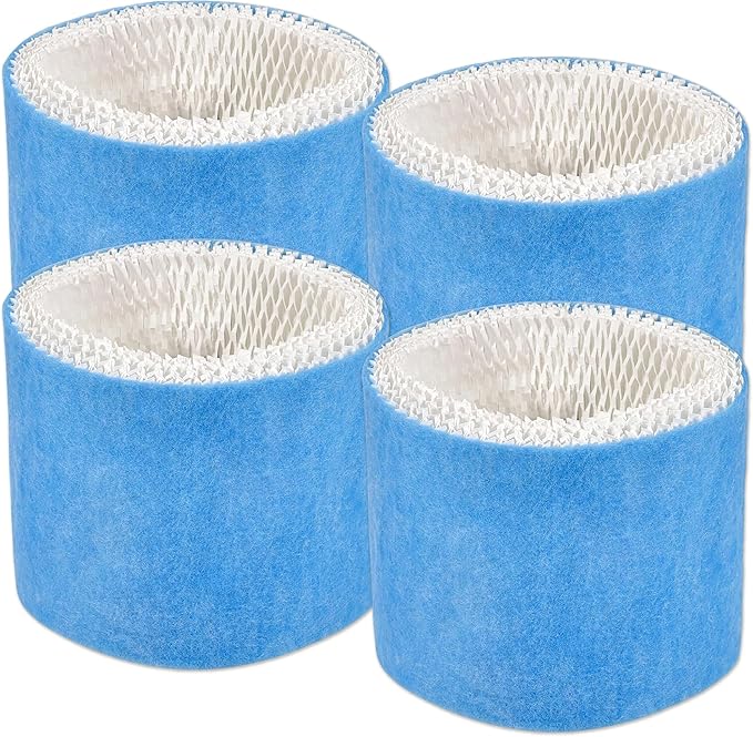 4 Pack HC-888 Humidifier Wick Filter C | Fit for Honeywell HCM890 HEV320 Series & Duracraft D88 DCM-200 DH-890, for Walgreens Humidifiers | Replacement Parts HC888 HC888N - Blue Layer Upgraded