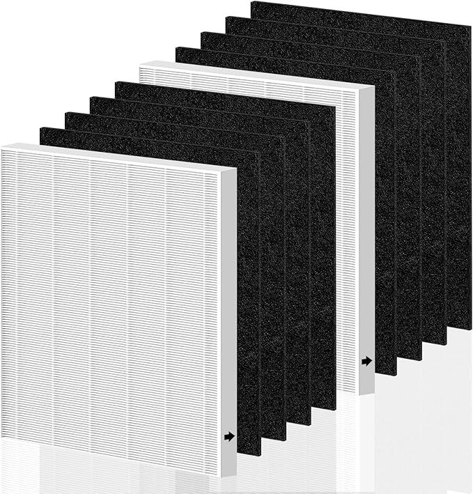 115115 Replacement Filters A for Winix PlasmaWave Air Purifier C535, 5300-2, 6300-2, 5300, 6300, AM90, P300