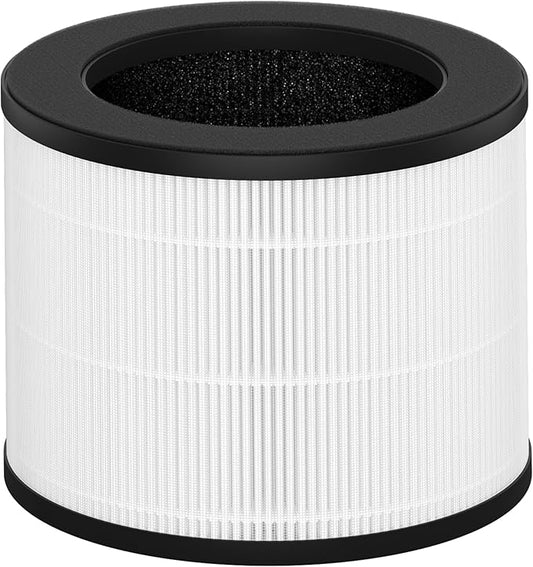 Airmega 100 Replacement Filter Compatible with Coway Airmega 100, 3 Stages Filtration System with Main Filter, Activated Carbon Filter and Fine Mesh Pre-Filter 1 Pack