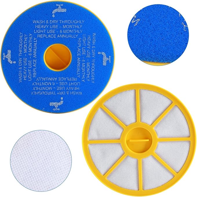 Watris Veiyi Pre Motor Filter Replacement, Washable Pre Motor Vacuum Cleaner Filter for DC05 DC08 DC08T DC14 DC15 (2 Pack)