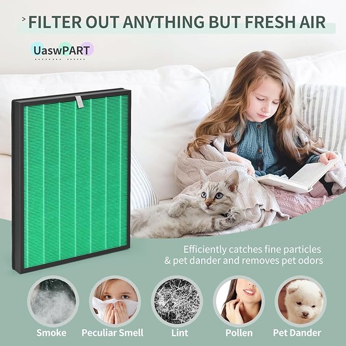 230/240 Replacement Filter Compatible with Coway Airmega 230 & Coway Airmega 240 Max2 Air Purifier(AP-1821F) | Compart to Part # 3111151 | 2 Packs