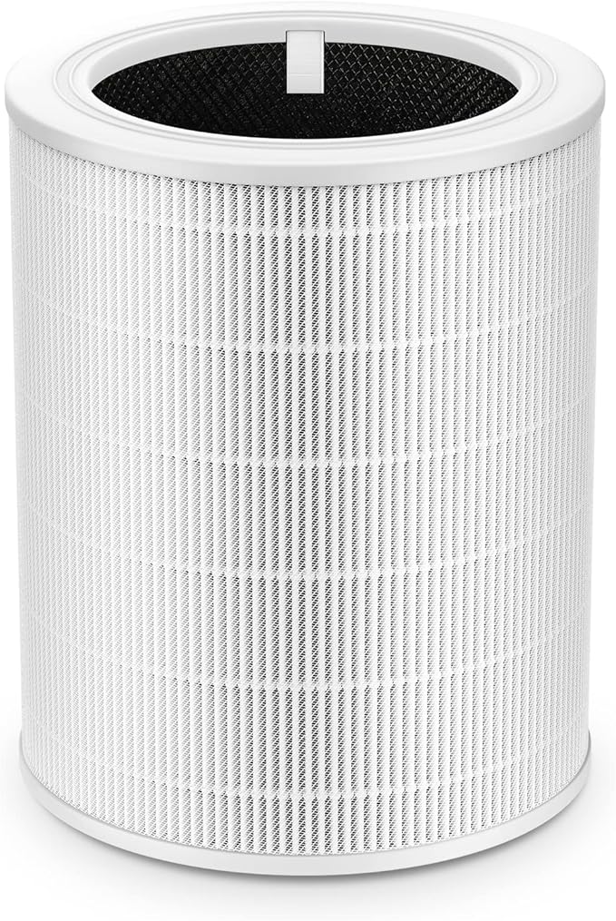 Core 600S-P Replacement Filter for LEVOIT Core 600S & Core 600S-P Smart Air Purifier, Core 600S-RF Filter for Home Large Room, 1 Pack, White