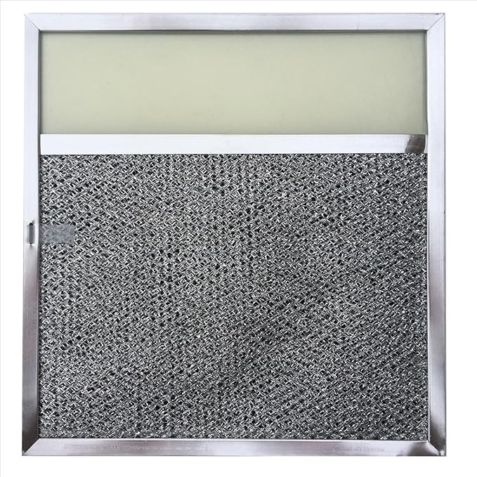 Filter Everything Replacement Range Hood Filter Compatible With 883148, 610046, RLP1102 – Fits 11.5” x 11.75” x 0.375” – Air Cleaner Filter for Grease & Odor – 1-Pack