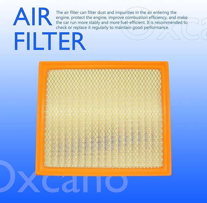 CA11895 Engine Air Filter Compatible with Toyota Sequoia 2014-2022, Tacoma 2016 2017 2018 2019 2020 2021 2022 2023, Tundra 2014-2021 3.5L 4.0L 4.6L 5.7L Replacement for 17801-0P100