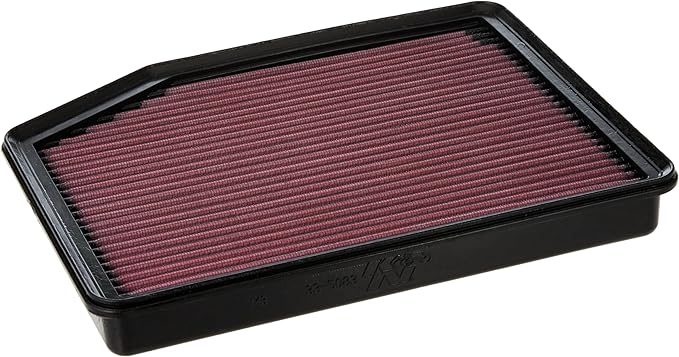 K&N High-Flow Original Lifetime Engine Air Filter: Increase Power: Premium, Washable: Compatible with 2006-2014 BMW: 128I, 130I, 325I, 328I, 330I, 33-2332