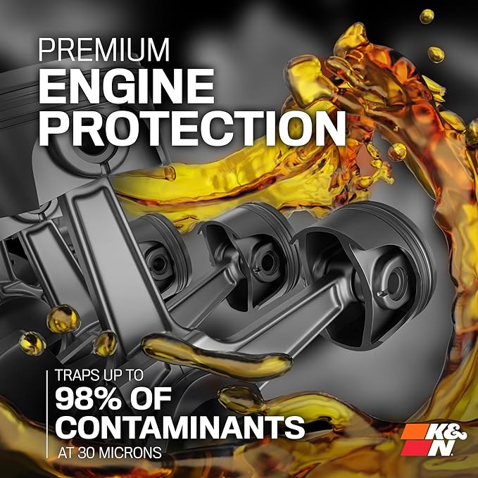 K&N Premium Oil Filter: 20,000 Mile Engine Protection, High Capacity/High Efficiency: Compatible with Select BMW/LAND ROVER/FORD/VOLVO (See Product Description for Select Models), HP-7007
