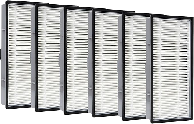 Nispira A/D/H HAP9423 HAP9243, HAP9415 Replacement Filters For Filtrete FAP-TT-ADH, Holmes Honeywell HPA060(BWM) Air Purifier. 6 Packs