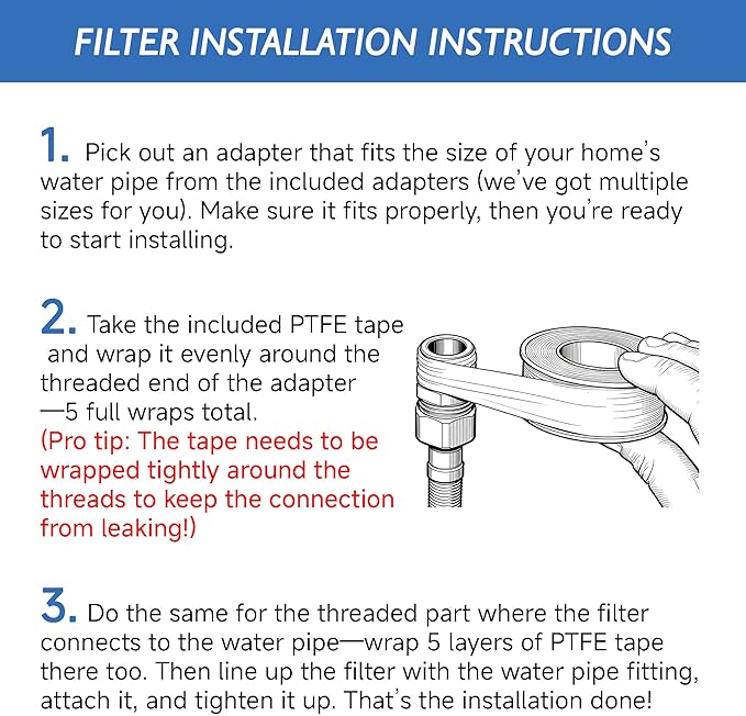 Washing Machine Water Filter, 40 Micron Reusable Brass Inline Sediment Filter, Anti-Scale Hose Pre-Filter for Water Heater, RV, and Toilet Bidet (L Port)