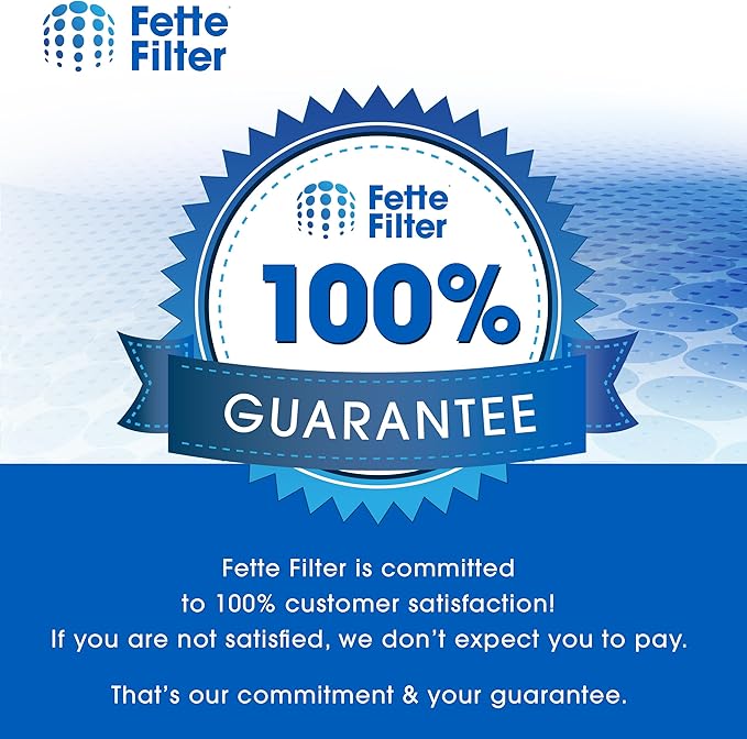Fette Filter - VortexIQ 40 Vacuum Filter Compatible with LEVOIT VortexIQ 40-RF Cordless Stick Vacuum Cleaner, 6-Pack Filter Set, 2 Main Filters + 4 Pre Motor Filters for Vacuum Model # LSV-VF401-AUS
