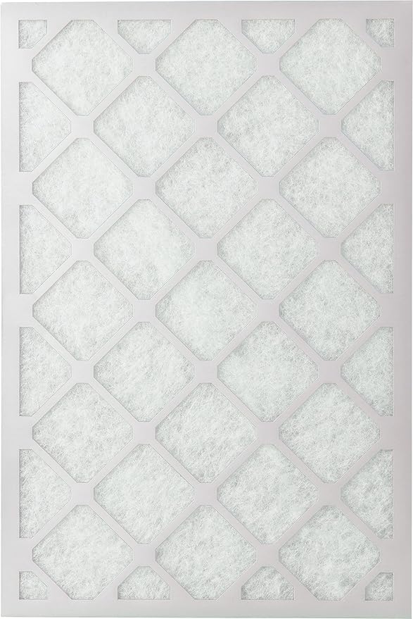 Nordic Pure 25x25x1 (Actual Size: 24 1/2 x 24 1/2 x 3/4) Poly Green MERV 6 AC Furnace Air Filters – Reduces Dust, Pollen, Pet Dander & Allergens – 3-Pack