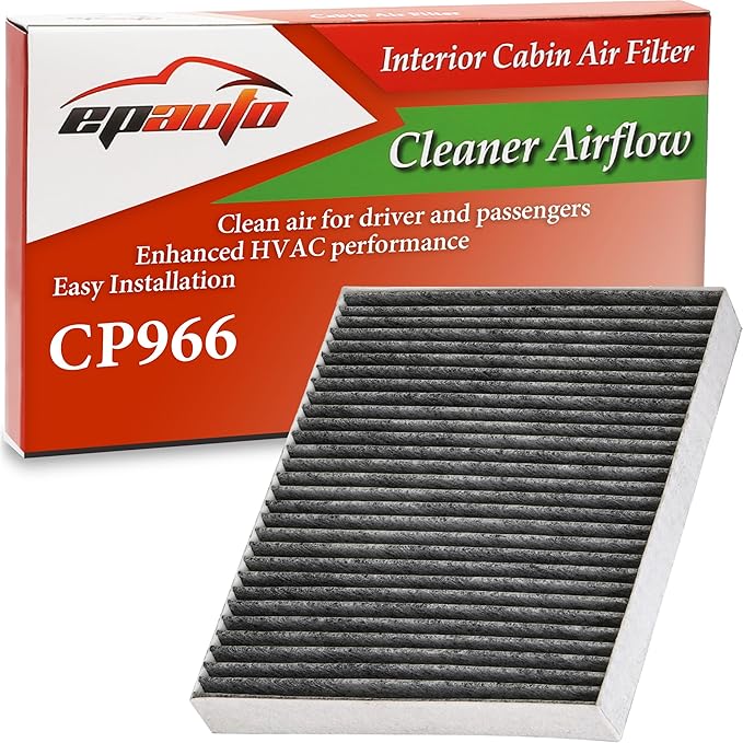 EPAuto CP966 (CF11966) Cabin Air Filter Replacement for Chevrolet Silverado, Equinox, Malibu, Cadillac XT5, CT5, GMC Sierra, Terrain, Buick Enclave, Encore GX - Fits GM Select Models 2013-2025