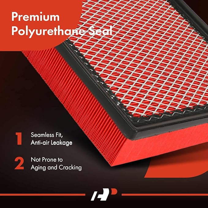 A-Premium High-performance, Pre-oiled Engine Air Filter Compatible with Ford & Lincoln - Expedition(2007-2024), F150(2009-2024), F250 F350 F450 Super Duty(2008-2016), Navigator(2007-2024), F650, F750
