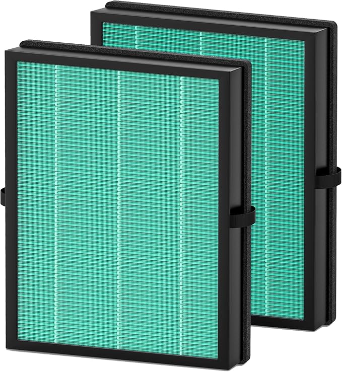 MK04 Pet Care Filter Compatible with AROEVE MK04 Air Purifier 4-in-1 HEPA Replacement Filter for Pet Dander Hair Dust and Pollen, Ideal for Homes with Pets, MK-04 MG04JH - Pet Dander Version, 2 Pack