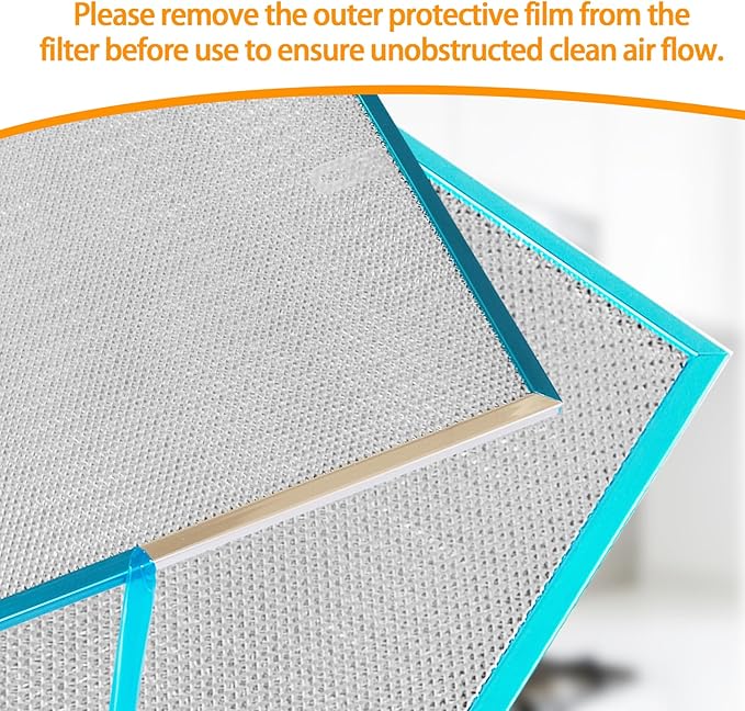 Range Hood Filter 11.5x11.5 Inches - S99010467 Replacement - 2 Pack Aluminum Mesh Grease Filters for BXT1 & AR1 Series - Easy Clean Kitchen Exhaust Fan Filter