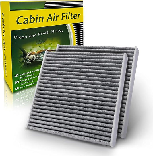 Cabin Air Filter Replacement for CF12820, Fits Elantra, Loniq 5, Santa Fe, Sonata, Tucson, K5, Sorento (2 Pack)