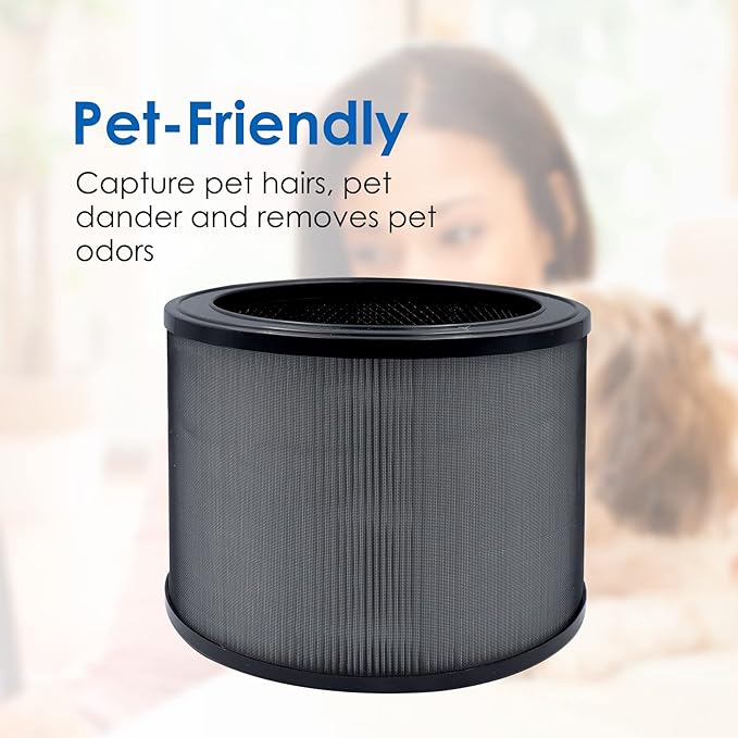 Flintar Replacement Filter O, Compatible with Winix A230 and A231 Air Purifier, Part#1712-0110-00, 3-in-1 H13 Grade Filtration + Activated Carbon Filter, 2-Pack