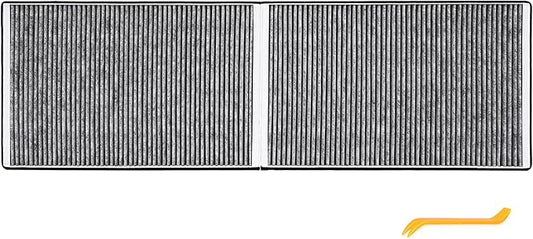 HEPA Air Filter for Tesla Model X 2015 2016 2017 2018 2019 2020,Activated Carbon Intake Filter,cabin filter.Stronger Filtering, Unblocked Air Flow.