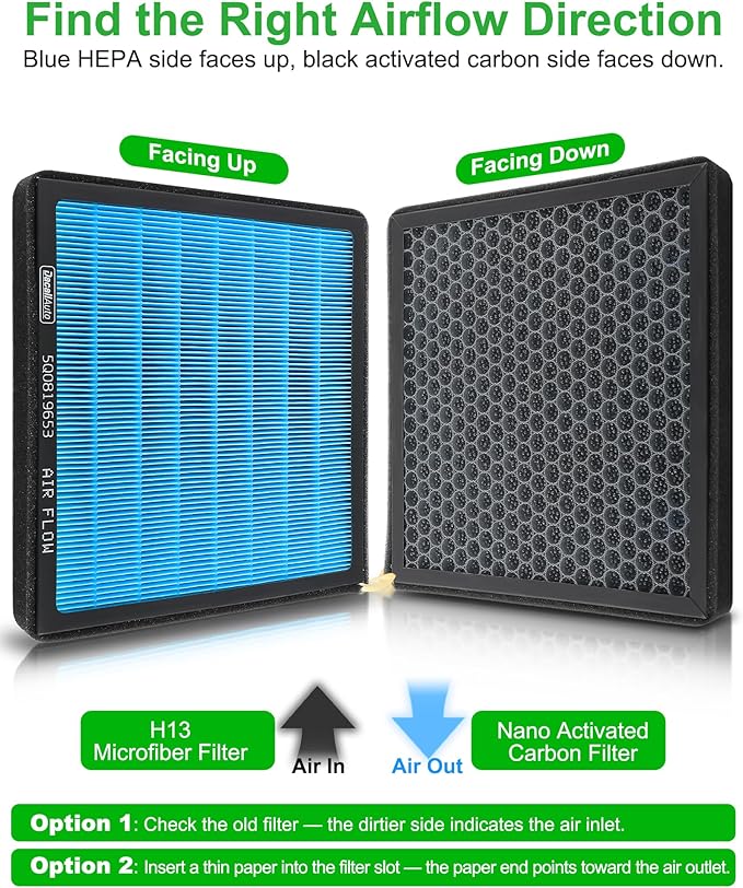 CF11643 Cabin Air Filter Fit for VW Atlas Tiguan Jetta GTI (2015-2025), fit for Audi Q3 TT A3 (2015-2025), Activated Carbon Beads