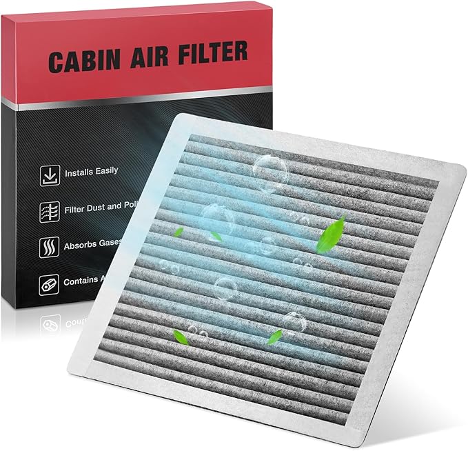 BDFHYK CF10138 Cabin Air Filter w/Activated Carbon Replacement for 1999-2003 RX300, 2001-2005 IS300, 2001-2007 Highlander