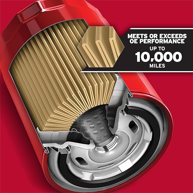 Purolator L11403 Premium Engine Protection Spin On Oil Filter Compatible With Chevrolet Equinox, Malibu, Cruze, Impala, Corvette, Camaro, GMC Terrain, Buick Envision and Cadillac ATS