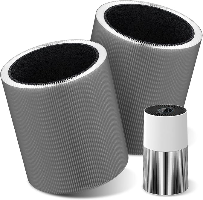 2-Packs C610 Replacement Filter Z, Compatible with Winix C610 Purifier 1712-0121-00, 3-in-1 True HEPA Filter