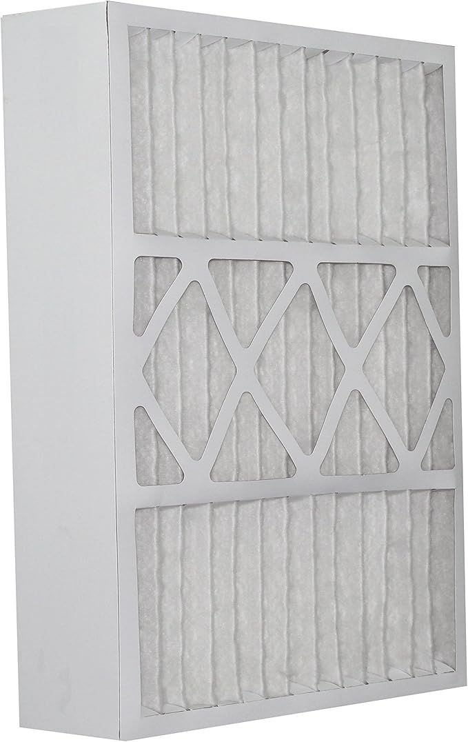 Aerostar 16x25x5 MERV 13 - 2 Count - Pleated HVAC, Furnace & Air Conditioner Filters - Removes Bacteria, Dust, Cold & Flu Germs, Lint, Mold, Pet Dander, Allergy-Causing Pollen, Smog, Smoke & Viruses