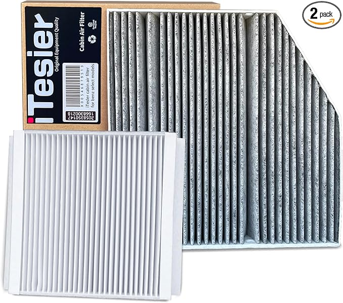 Cabin Air Filter for 2020-2024 Mercedes GLE350, GLE450, GLE580, GLS450, GLS580, GLE53 AMG, GLE63 AMG S, GLS63 AMG Select Models, Replaces 1678350200, 1678350400, CU19014, WP10707, WP10544