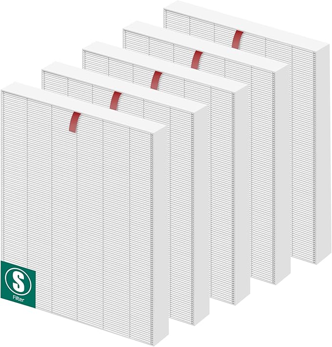 APPLIANCEMATES 5-Pack C545 Replacement Ture HPEA Filter for Winix Filter S 1712-0096-00